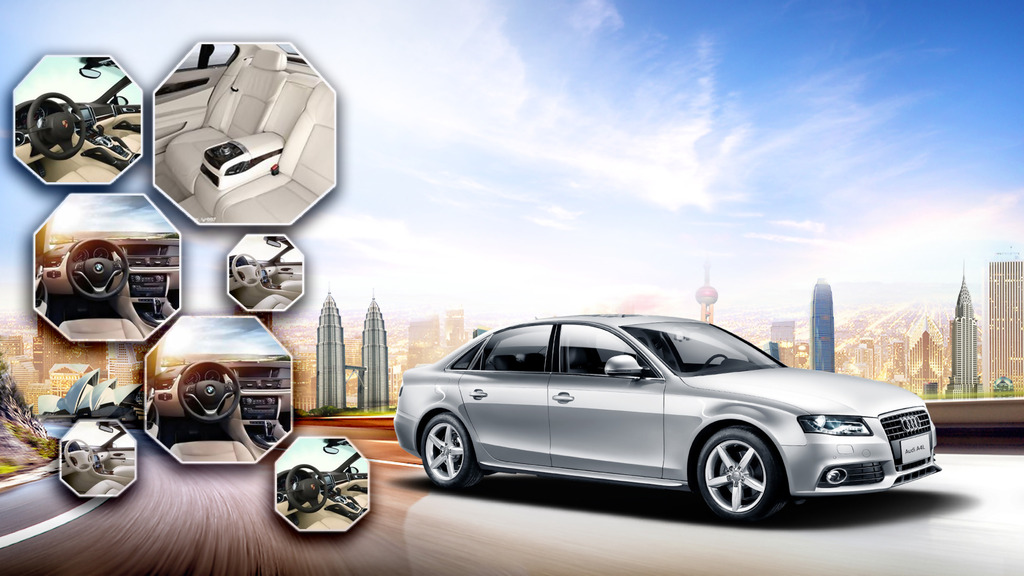 汽車背景促銷汽車配件靈感