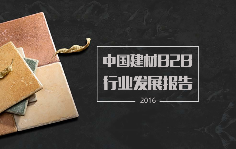《中國建材B2B行業(yè)發(fā)展報告》（2016）