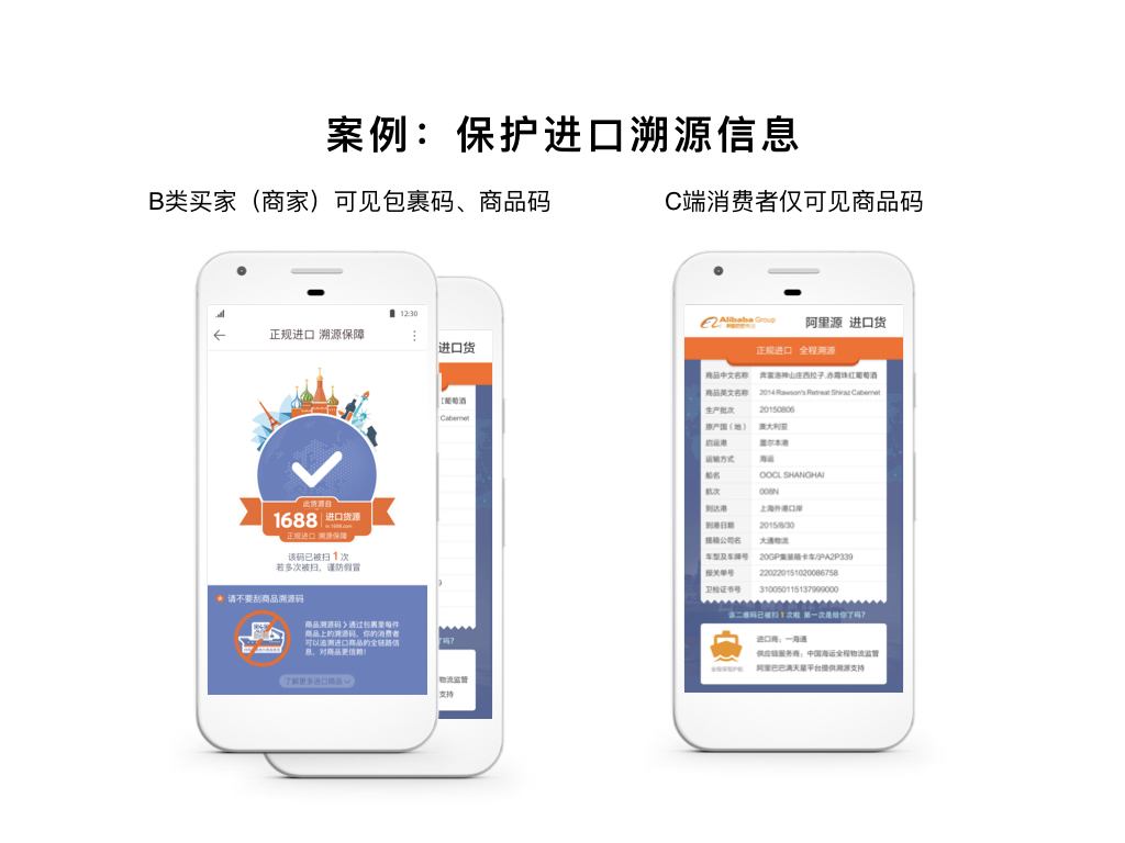 案例：保護(hù)進(jìn)口溯源信息