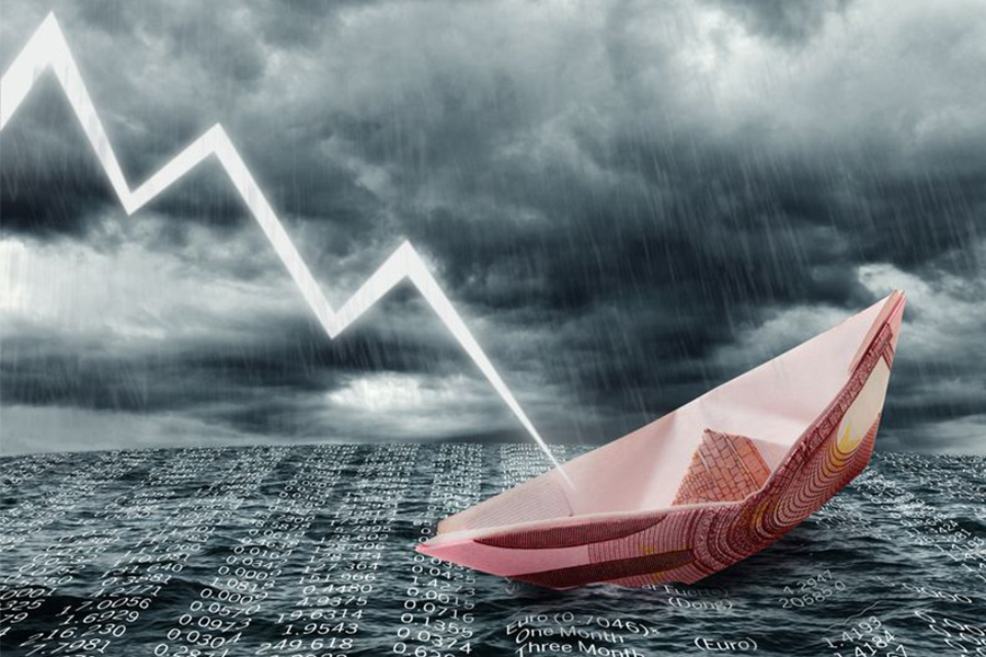 危機，下降，閃電，危險,電子簽名,e簽寶,電子合同,區塊鏈