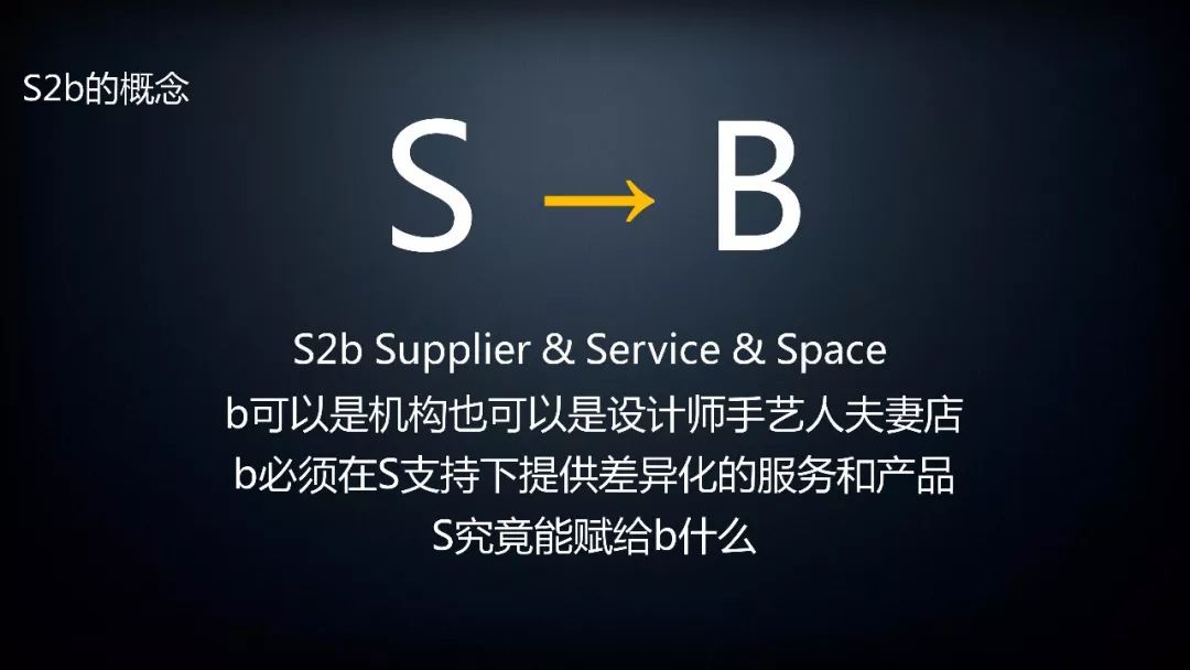 S2b概念 S2b概念
