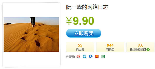 
阮一峰的獨立博客付費閱讀實驗結果