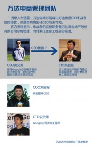 
萬達電商震蕩：地位生變 集團CIO或接管