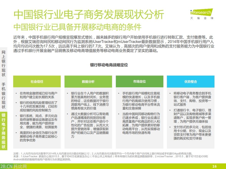 iResearch-2015年中國銀行業電子商務產業鏈趨勢報告_016