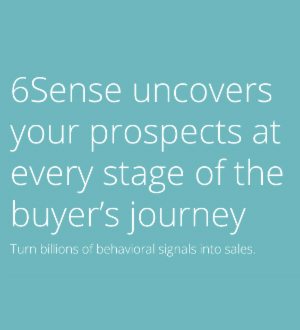 B2B智能預測引擎“6Sense”完成2000萬美元B輪融資